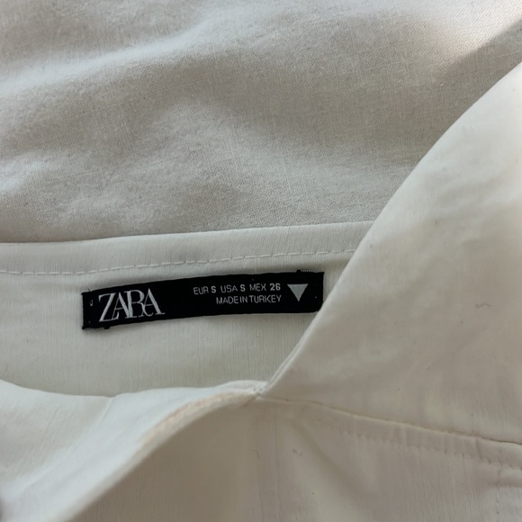 Zara White Bustier Tank Top - Picture 4 of 7